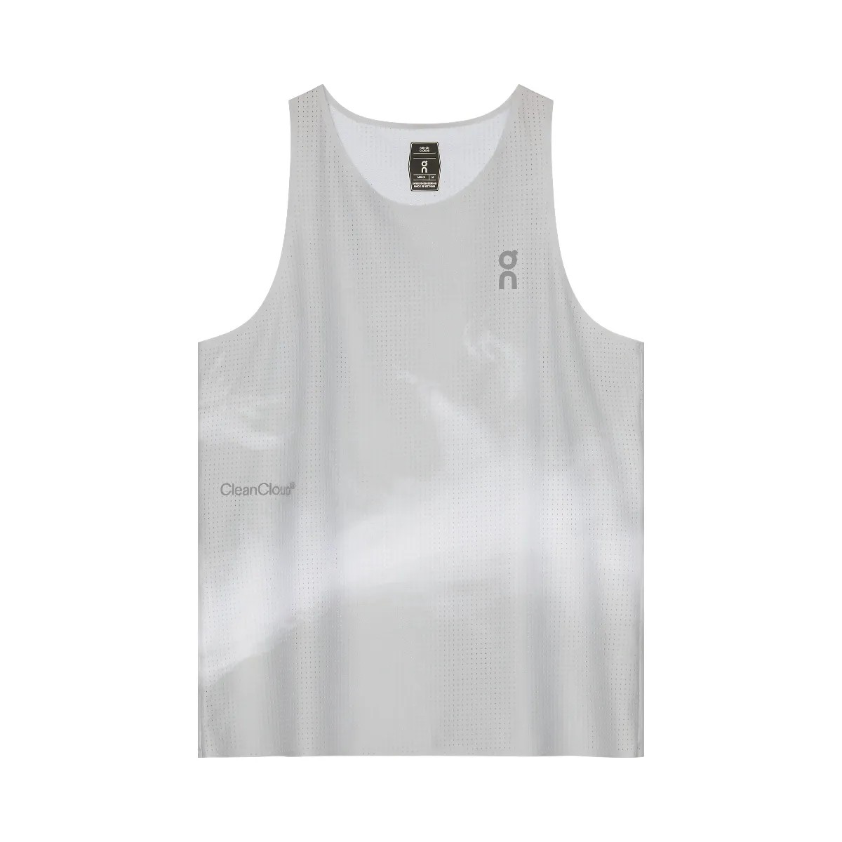 On Pace Tank Glacier | White - HypeFly India View 1