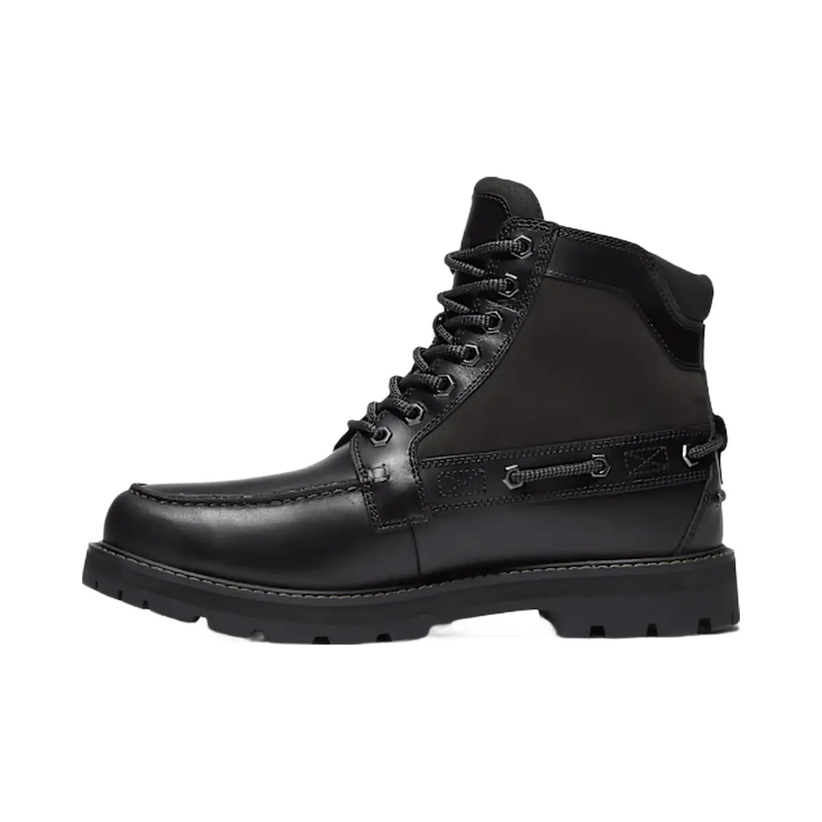Timberland Britton Road Moc-Toe Boot Black Full-Grain Men'S - HypeFly India View 5