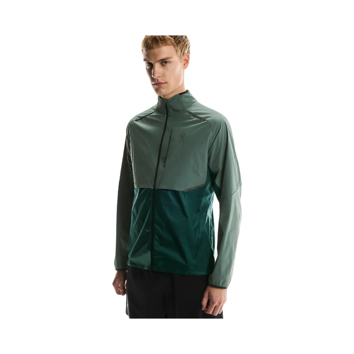 On Weather Jacket Spirulina | Olive - HypeFly India View 1