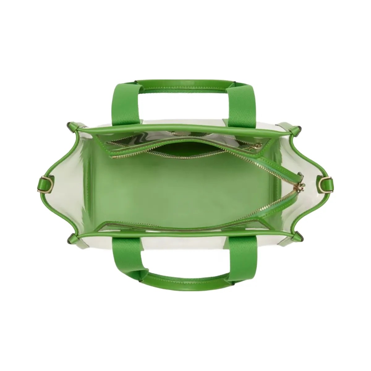 Kate Spade Kip Clear Small Tote KS Green - HypeFly India View 4