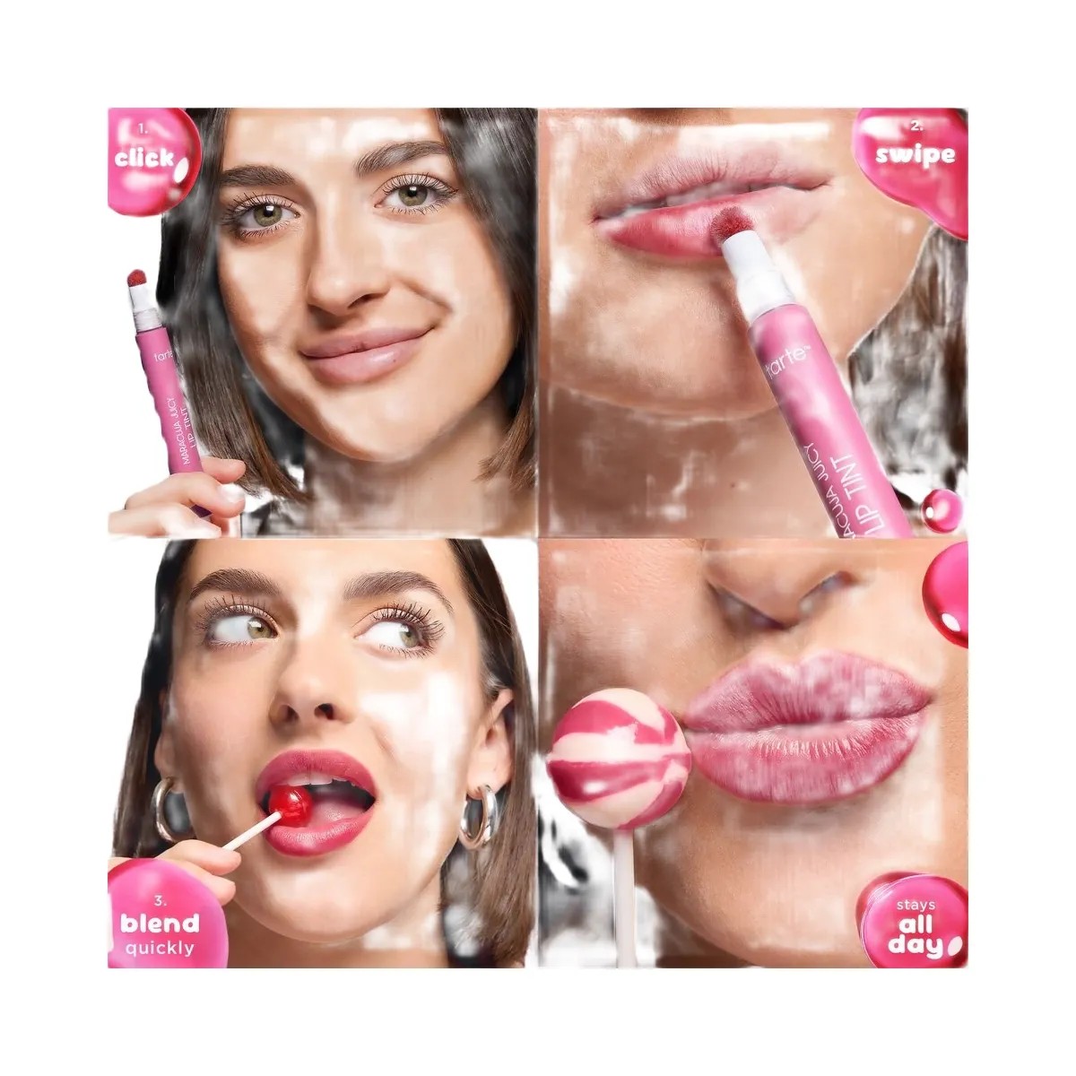 Tarte tarte x Dunkin' Maracuja Juicy Lip Tint Stain - HypeFly India View 6