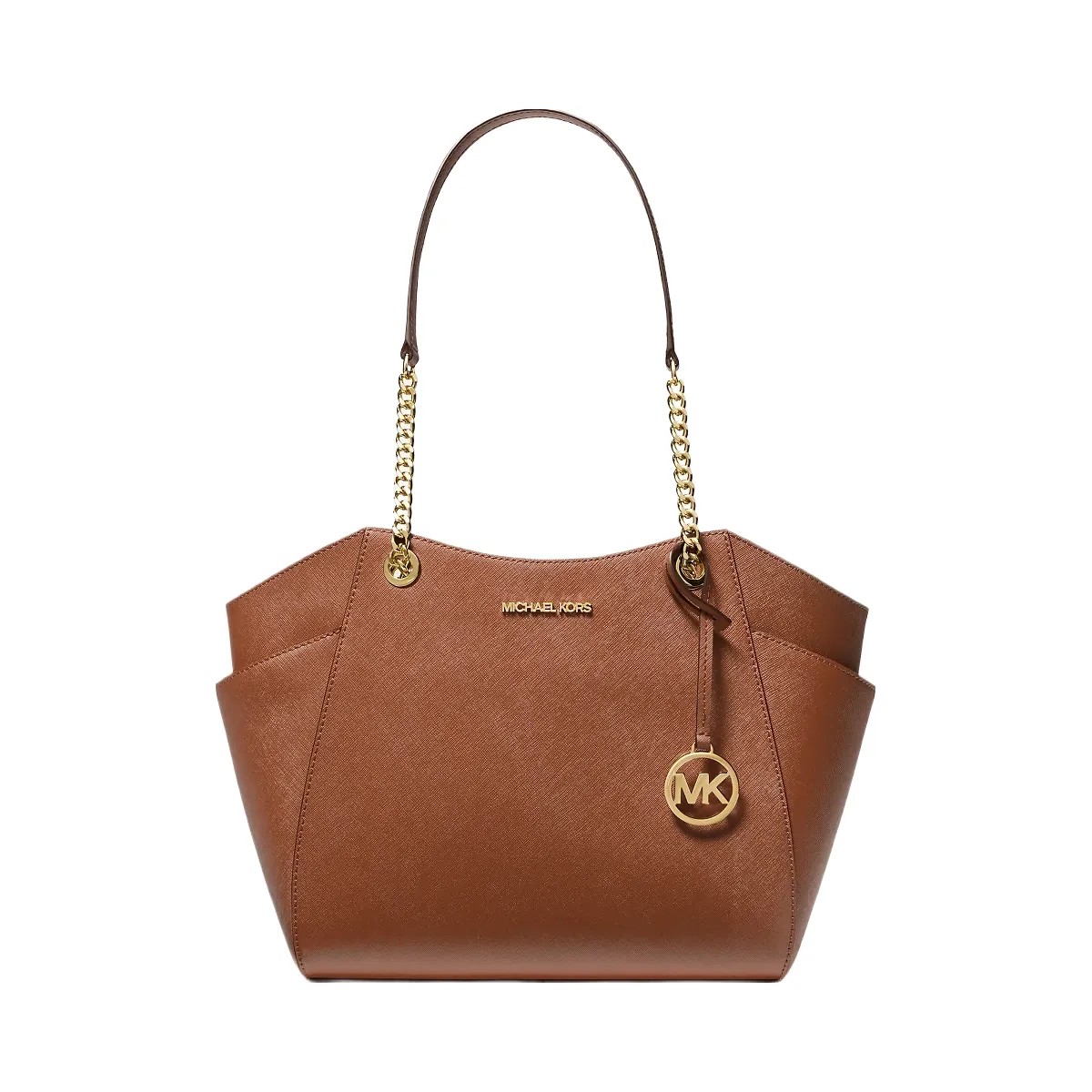 Michael Kors Jet Set Large Saffiano Leather Shoulder Bag Luggage - HypeFly India View 1