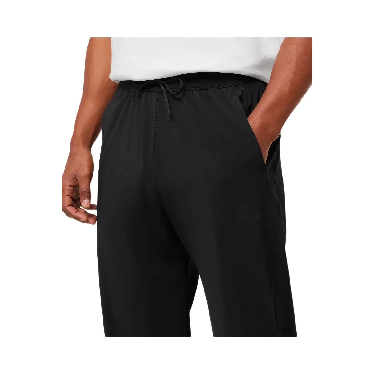 Gymshark Hybrid Joggers - Black - HypeFly India View 5