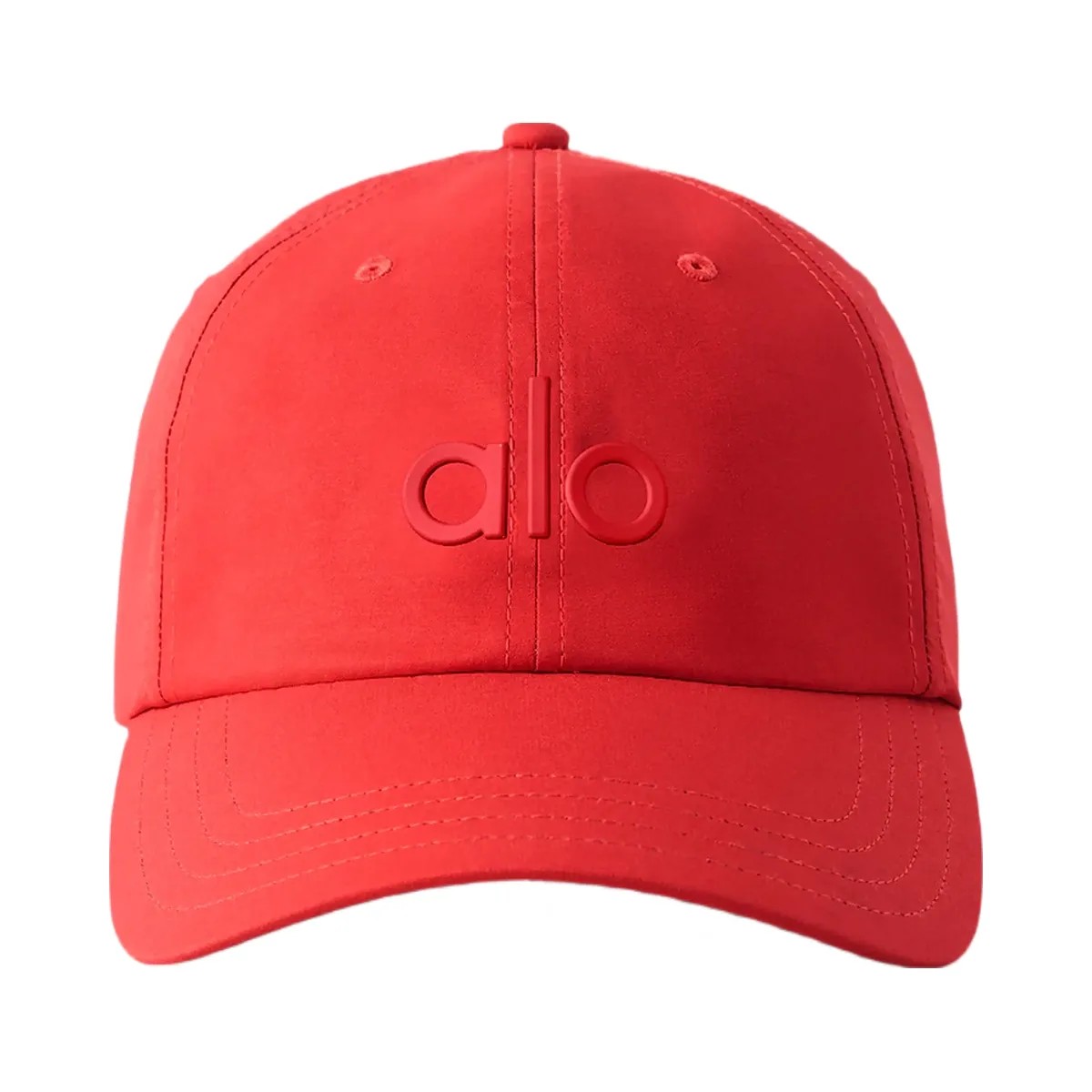 Alo Performance Off-Duty Cap - Bright Red - HypeFly India View 4