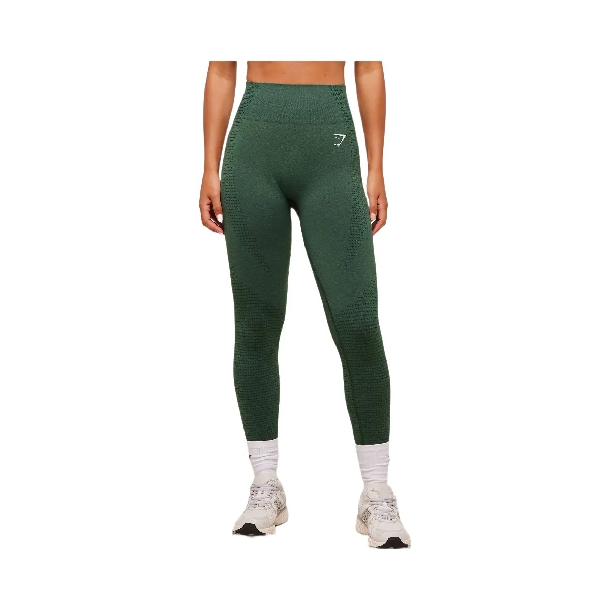 Gymshark Vital Soft Leggings - GS Lift Green/ Marl - HypeFly India View 4