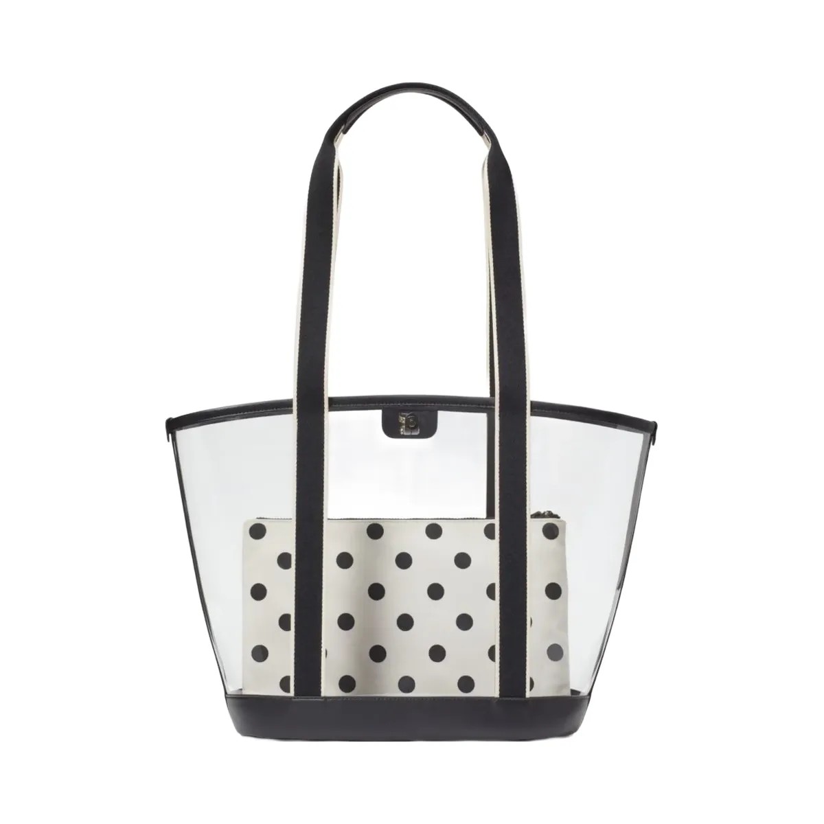 Kate Spade Clare See Through Tote Black Multi - HypeFly India View 5