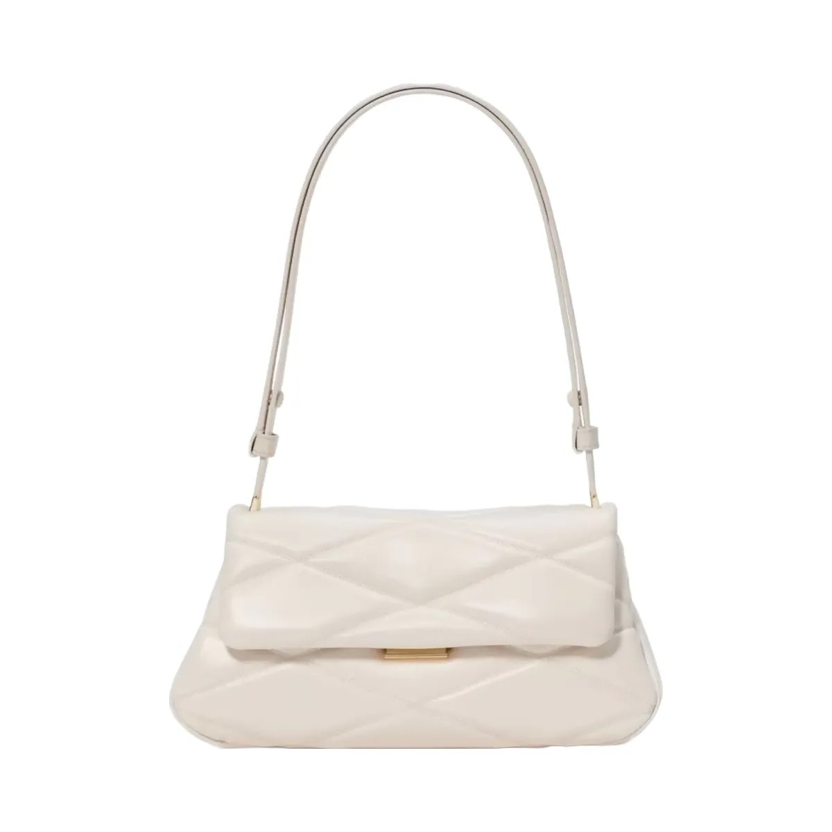 Kate Spade Grace Quilted Convertible Shoulder Bag Cream - HypeFly India View 1