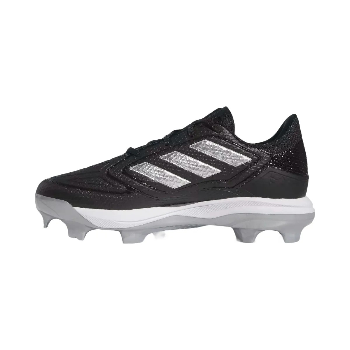 Adidas Adizero Purehustle 3 Tpu Core Black Silver Metallic - HypeFly India View 2