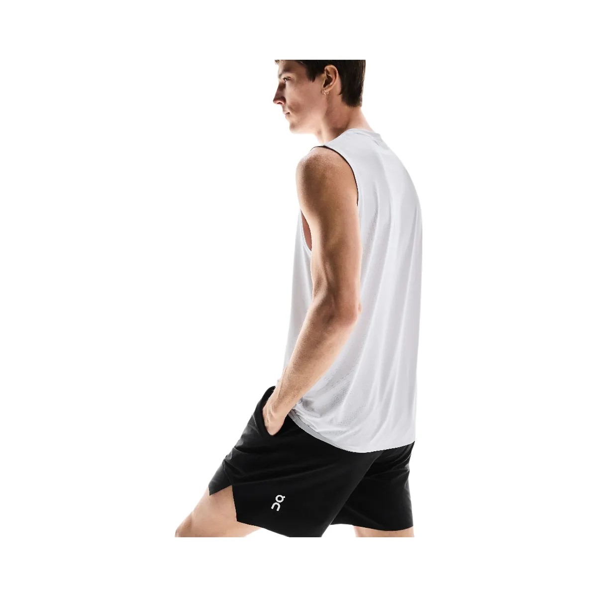 On Court Tank All White - HypeFly India View 3