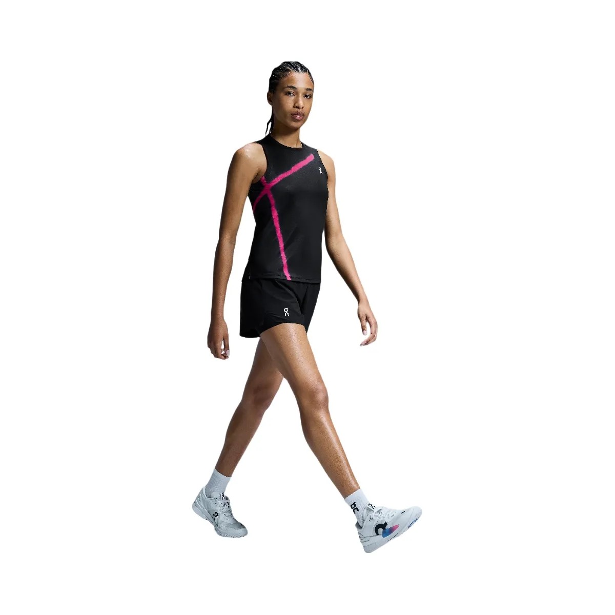 On Court Shorts Black - HypeFly India View 5