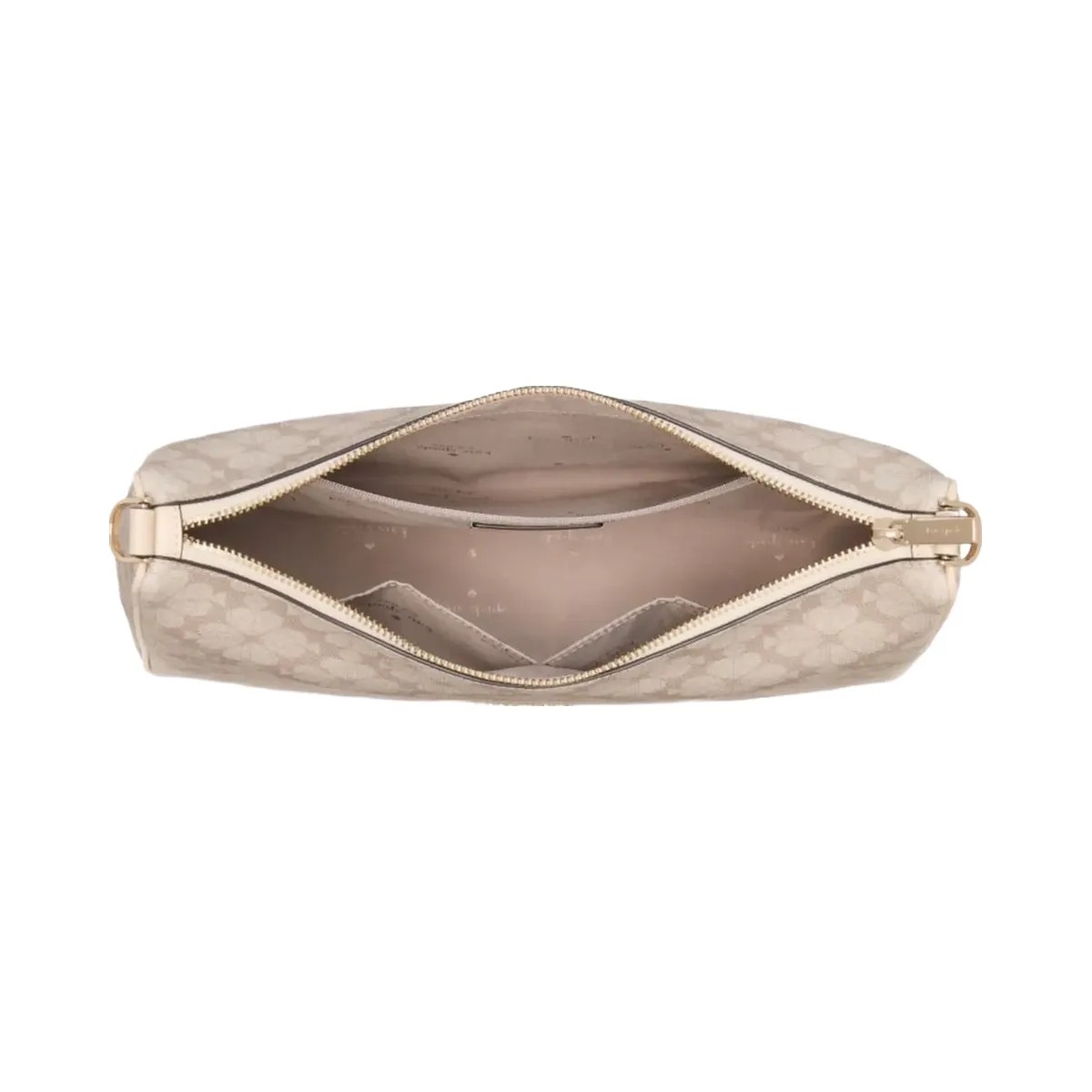Kate Spade Flower Large Crossbody With Pouch Dark Beige Multi - HypeFly India View 4
