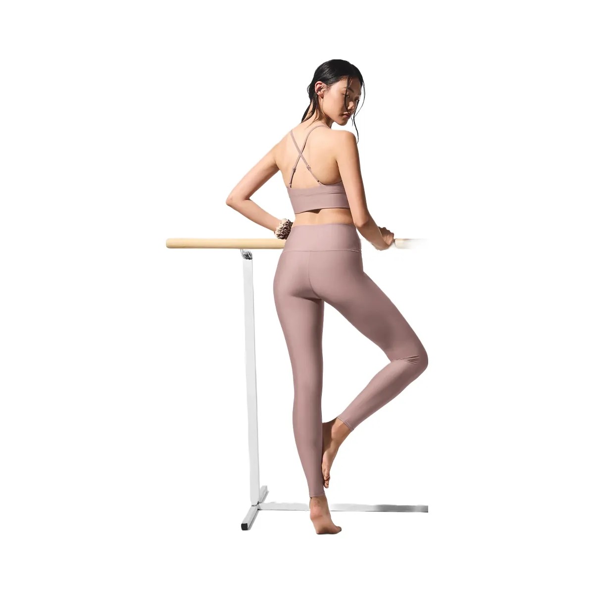 Alo Women's Airlift Divine Bra - Taupe - HypeFly India View 3