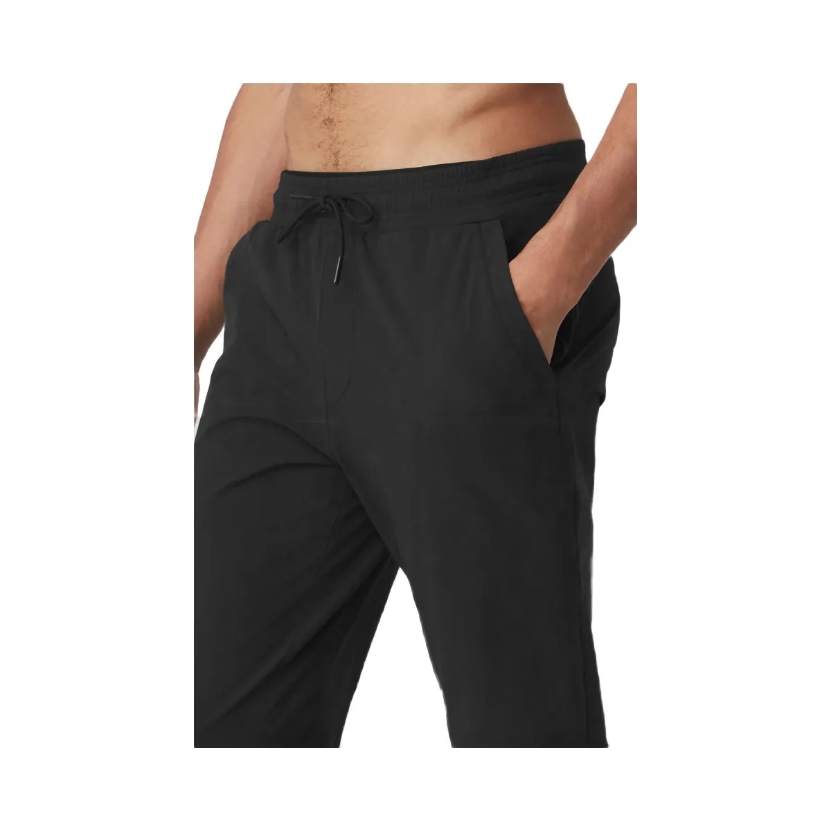 Alo Men's Co-Op 7/8 Pant - Black - HypeFly India View 2