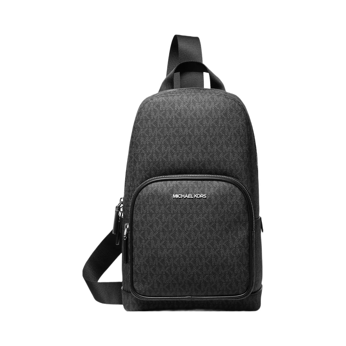 Michael Kors Cooper Logo Sling Pack Black - HypeFly India View 1