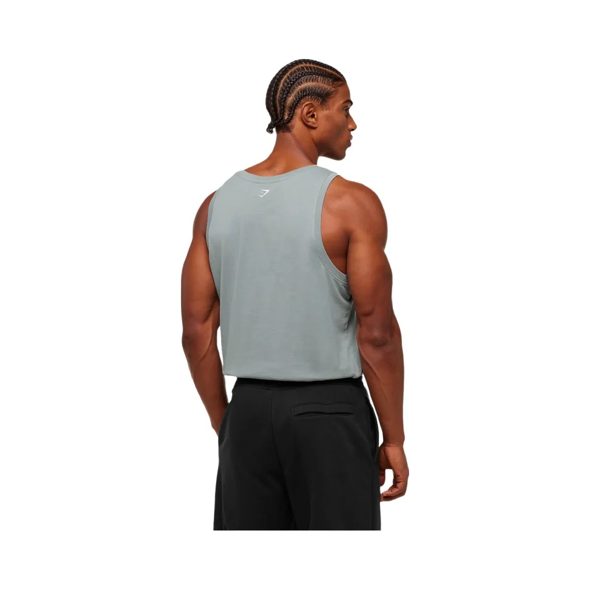 Gymshark 2012 Strength Tank - Denim Grey - HypeFly India View 2