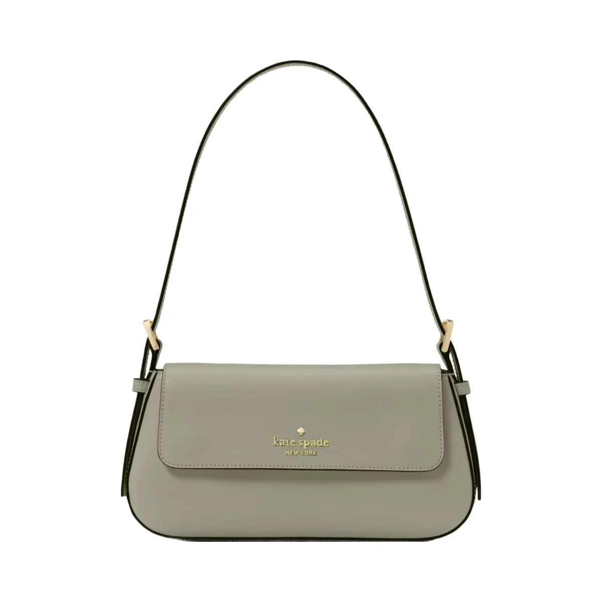 Kate Spade Madison Saffiano Leather Small Flap Shoulder Bag Dusky Pine - HypeFly India View 1