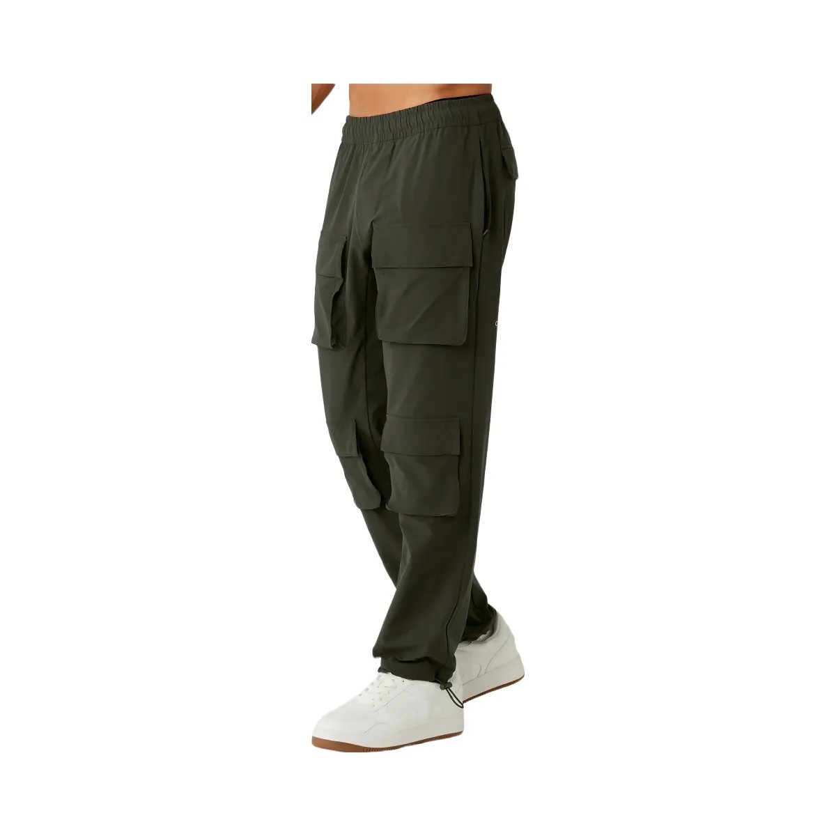 Alo Men's Cargo Venture Pant - Stealth Green - HypeFly India View 2