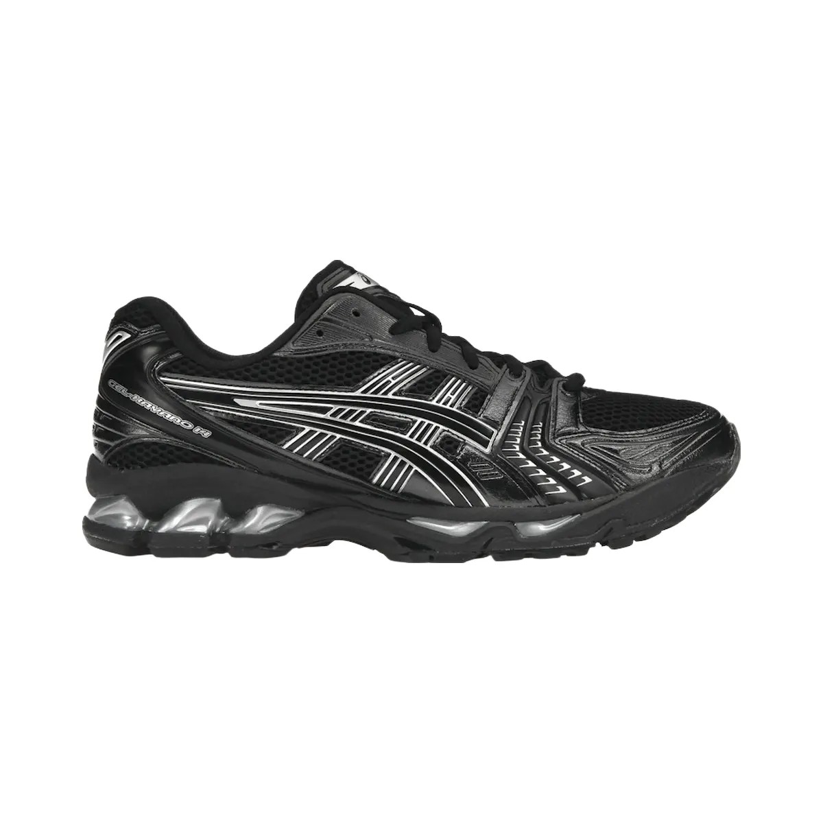 Asics Gel-Kayano 14 Black Pure Silver - HypeFly India View 1