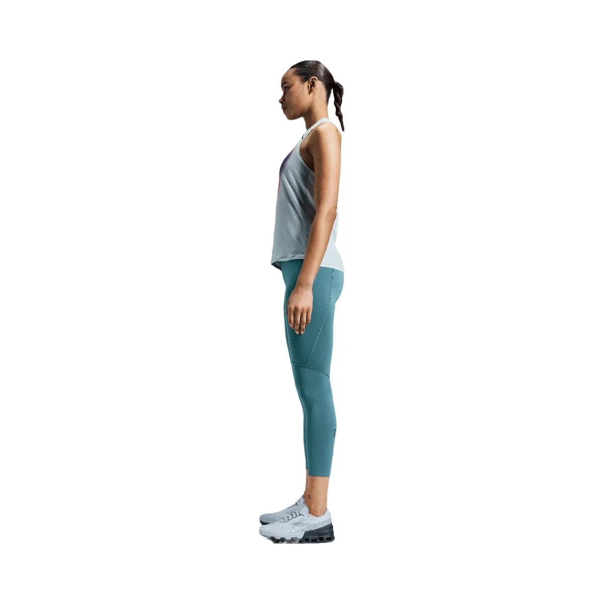 On Performance Tights 7/8 Storm - HypeFly India View 3