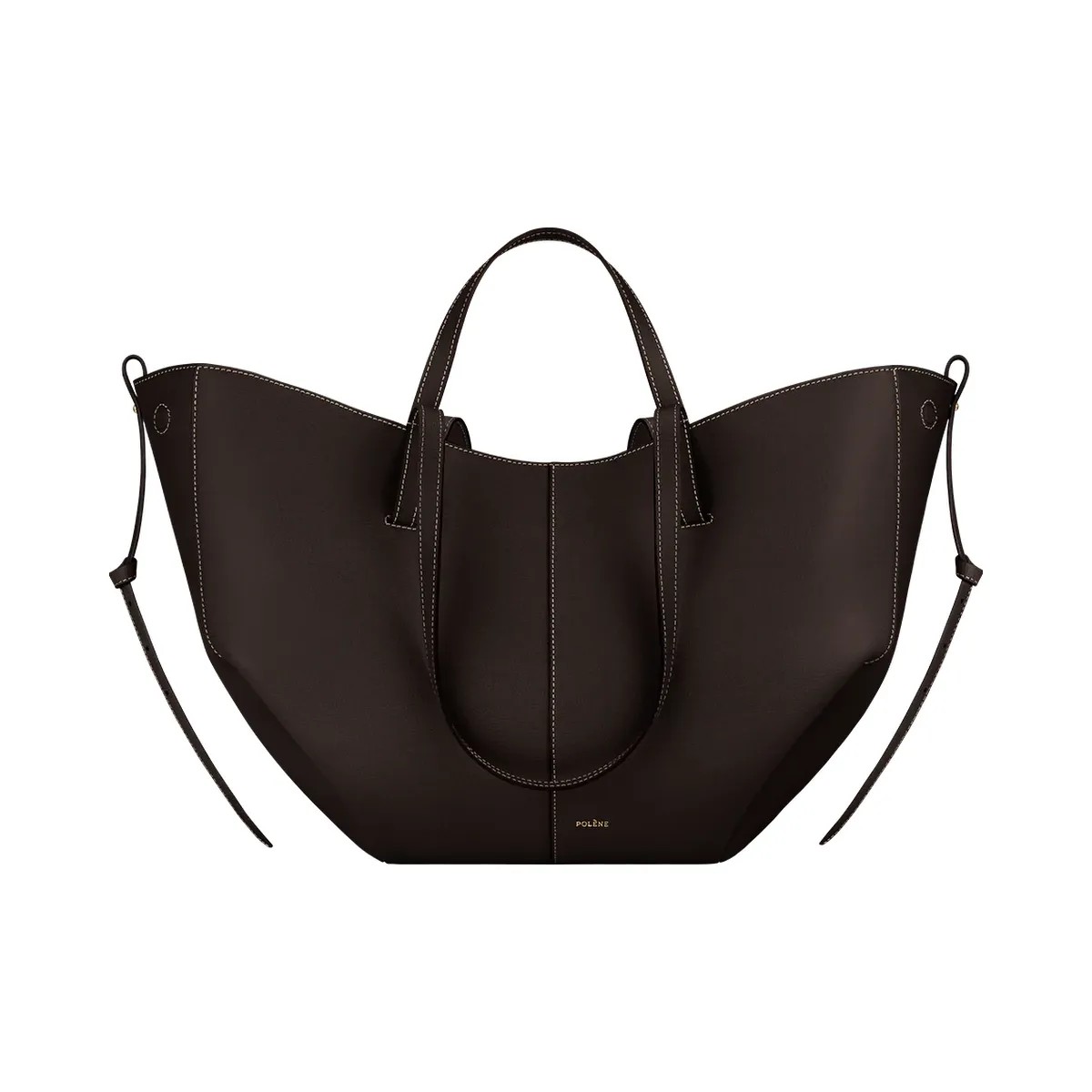 Polene Cyme Textured Ebony - HypeFly India View 1