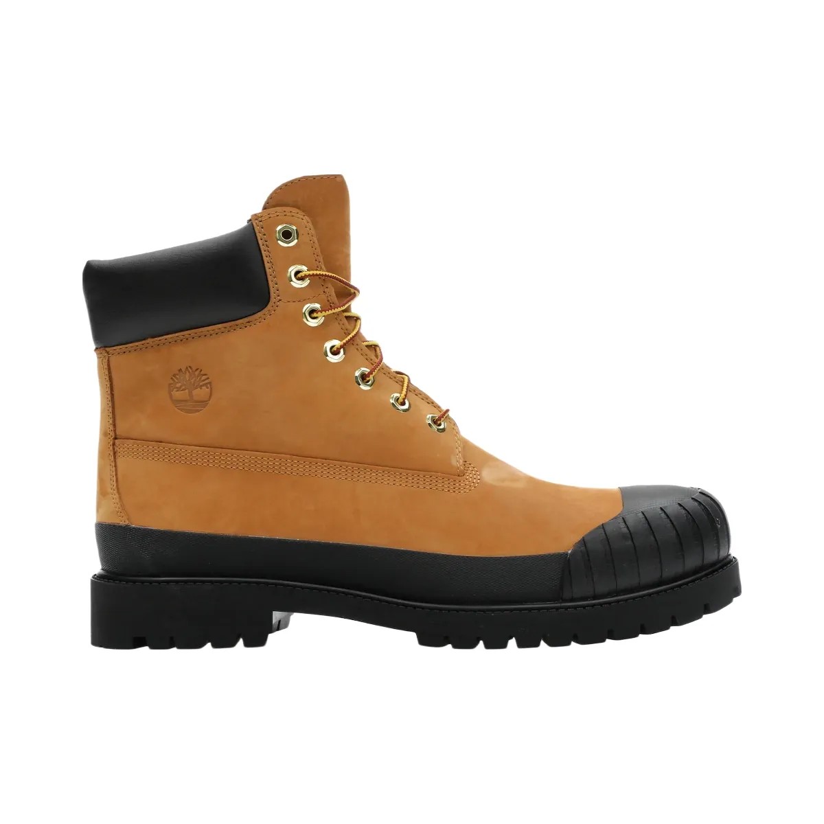 Timberland 6" Premium Boot Rubber Toe Wheat Black - HypeFly India View 1