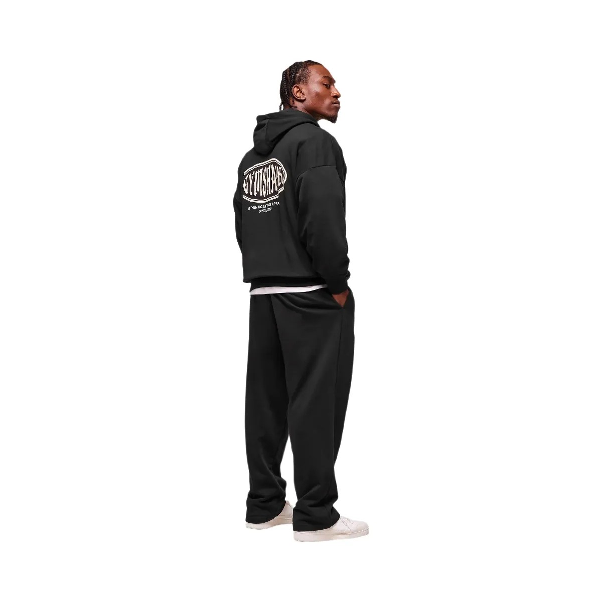 Gymshark Authentic Lifting Apparel Hoodie - Black - HypeFly India View 4