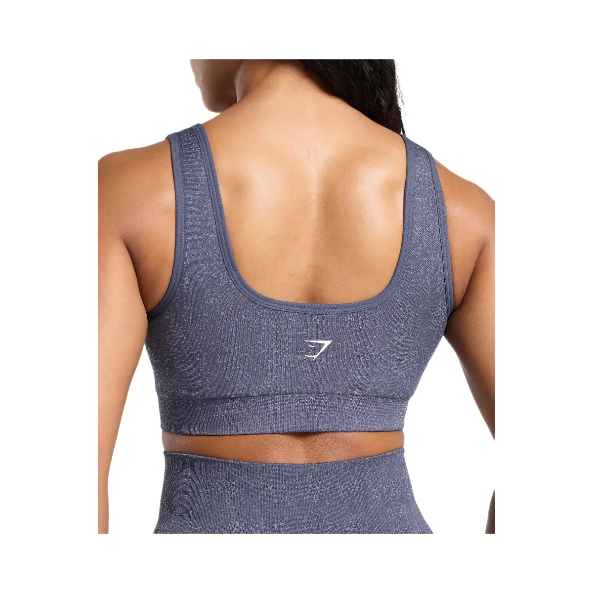 Gymshark Adapt Fleck Sports Bra - Weighted Purple/Metal Purple - HypeFly India View 6