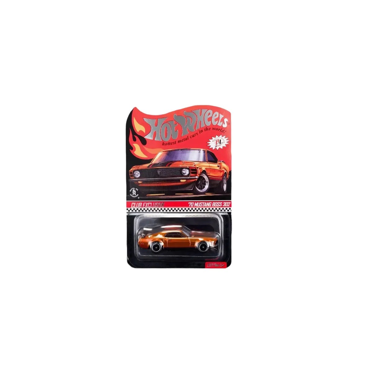 Hot Wheels 70 Mustang Boss 302 Club Exclusive - HypeFly India View 1