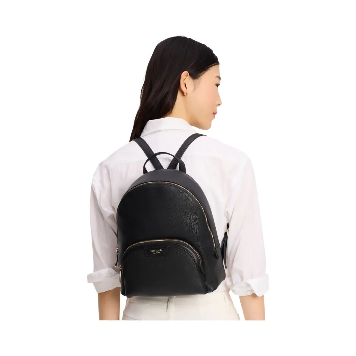 Kate Spade Hudson Medium Backpack Black - HypeFly India View 2