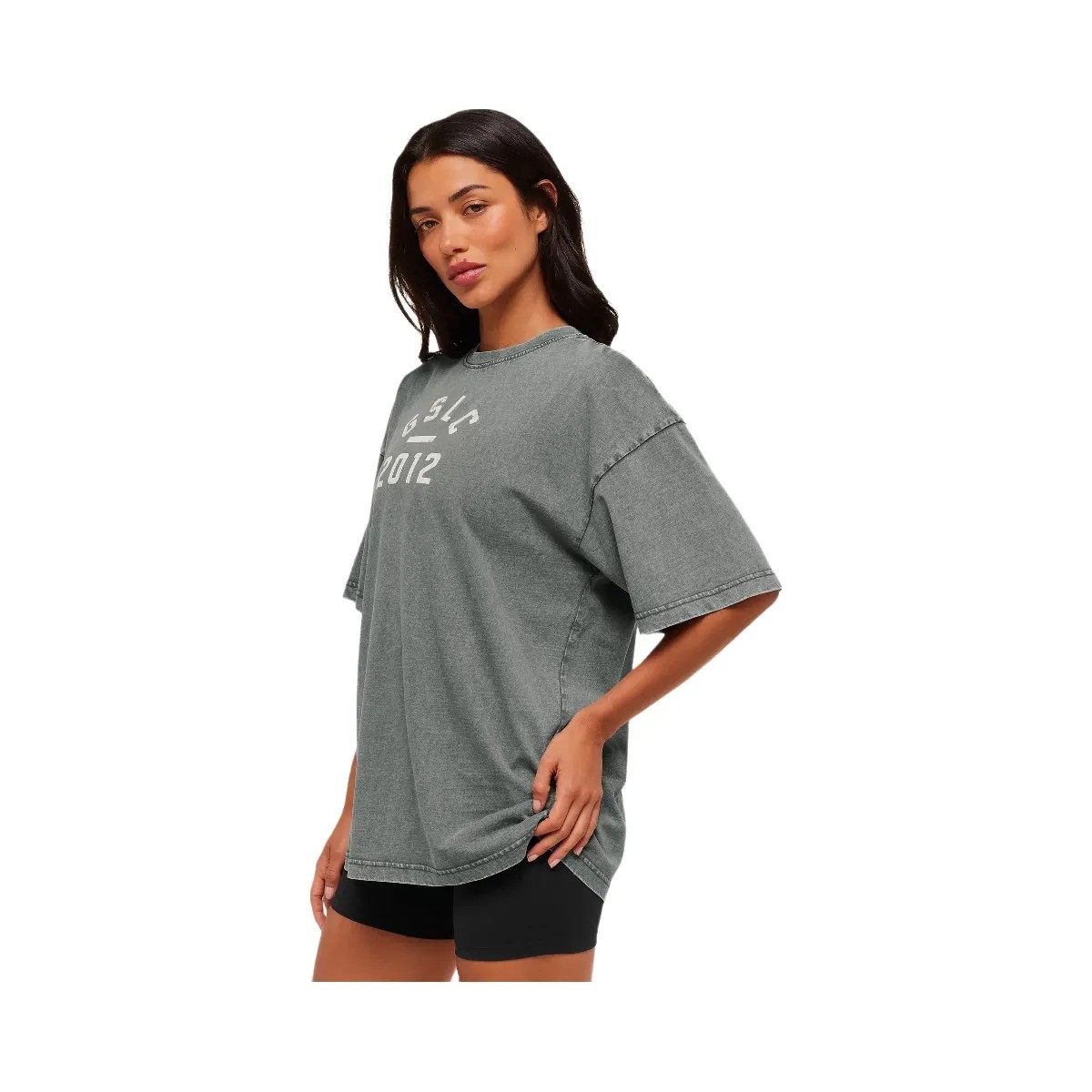 Gymshark Lifting Club 2012 Graphic Short Sleeve T-Shirt - Slate Teal/Wash - HypeFly India View 3