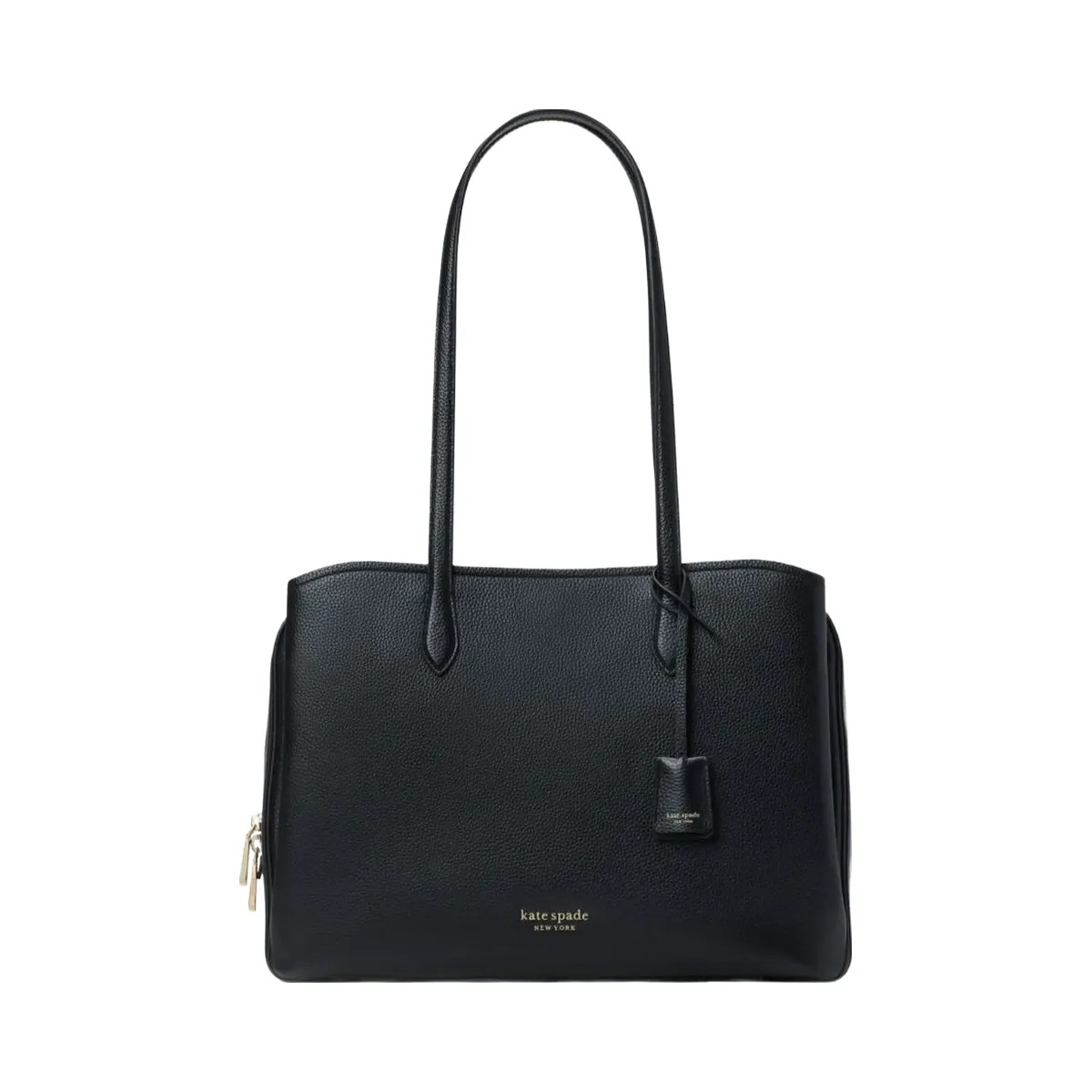 Kate Spade Hudson Large Work Tote Black - HypeFly India View 1