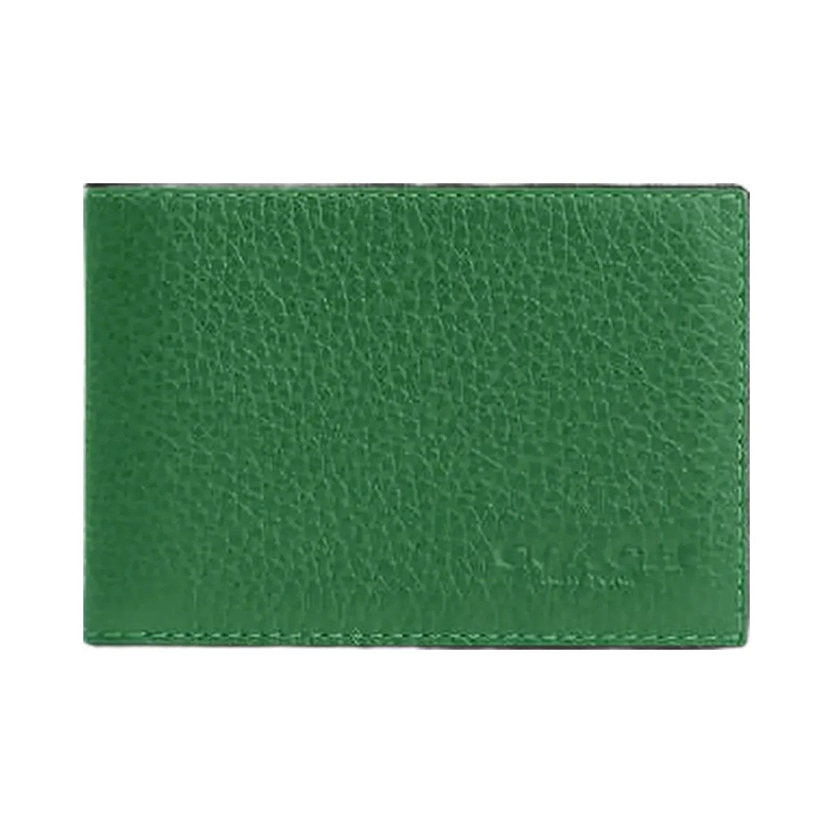 Coach Compact Billfold Wallet Pebbled Leather-Kelly - HypeFly India View 1