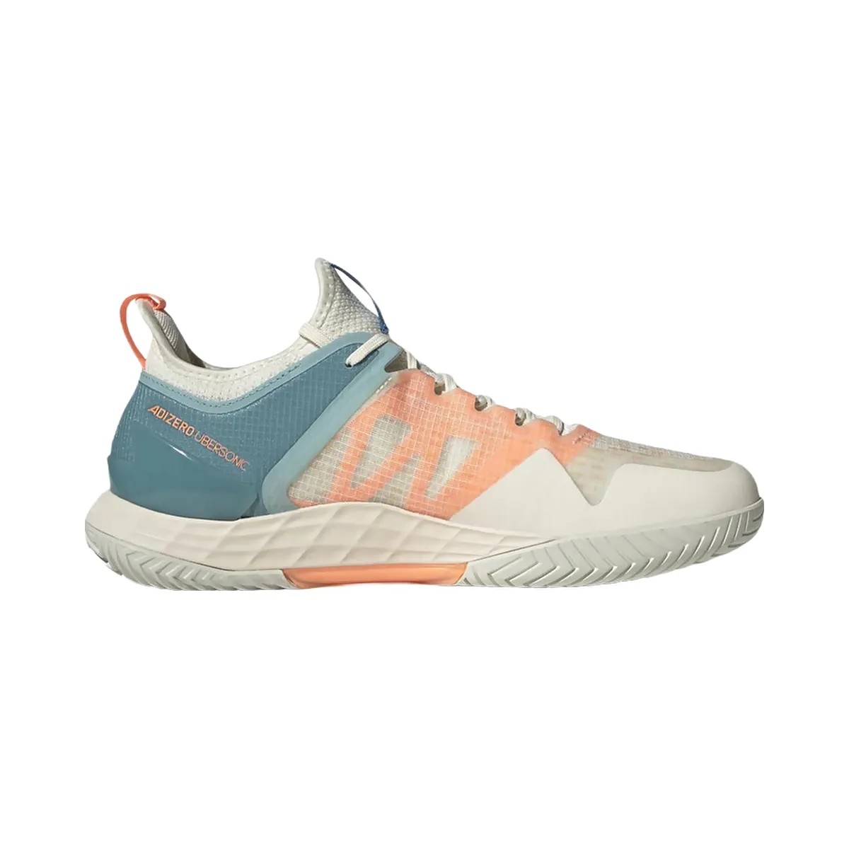 Adidas Adizero Ubersonic 4 Off White Beam Orange - HypeFly India View 1