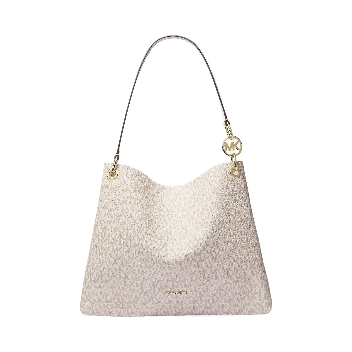 Michael Kors Christina Large Signature Logo Shoulder Bag Lt Crm Multi - HypeFly India View 1