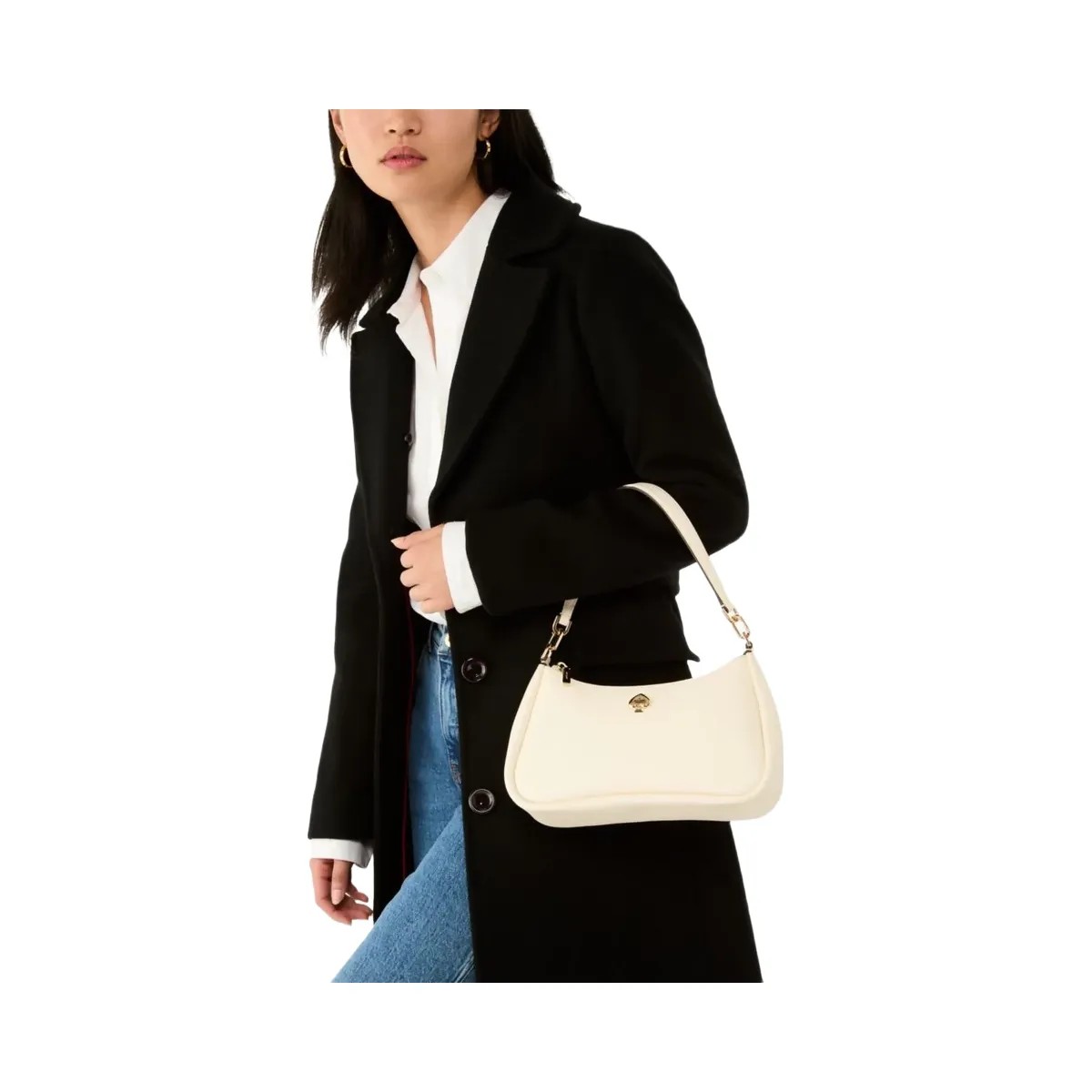 Kate Spade Kayla Small Convertible Shoulder Bag Meringue - HypeFly India View 2