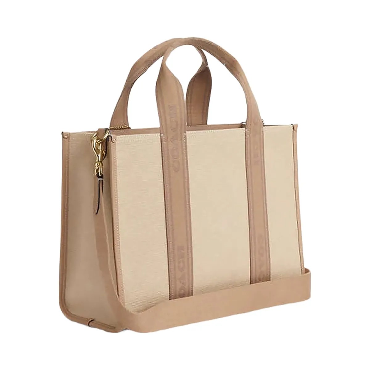 Coach Smith Tote Bag Canvas-Im-Dark Natural Multi - HypeFly India View 4