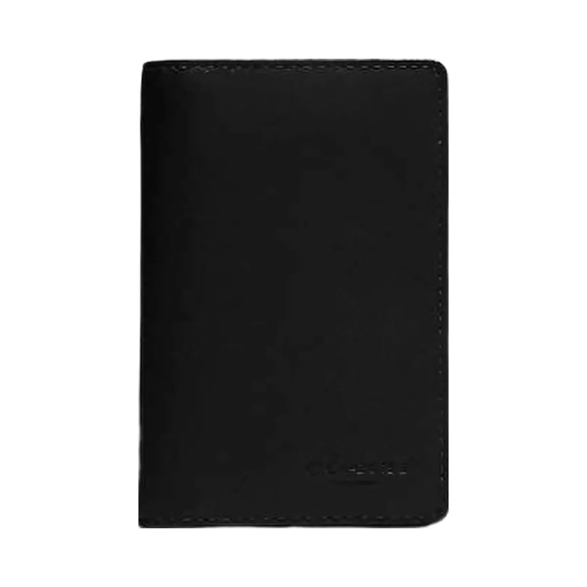 Coach Id Wallet Smooth Leather-Gunmetal-Black - HypeFly India View 1