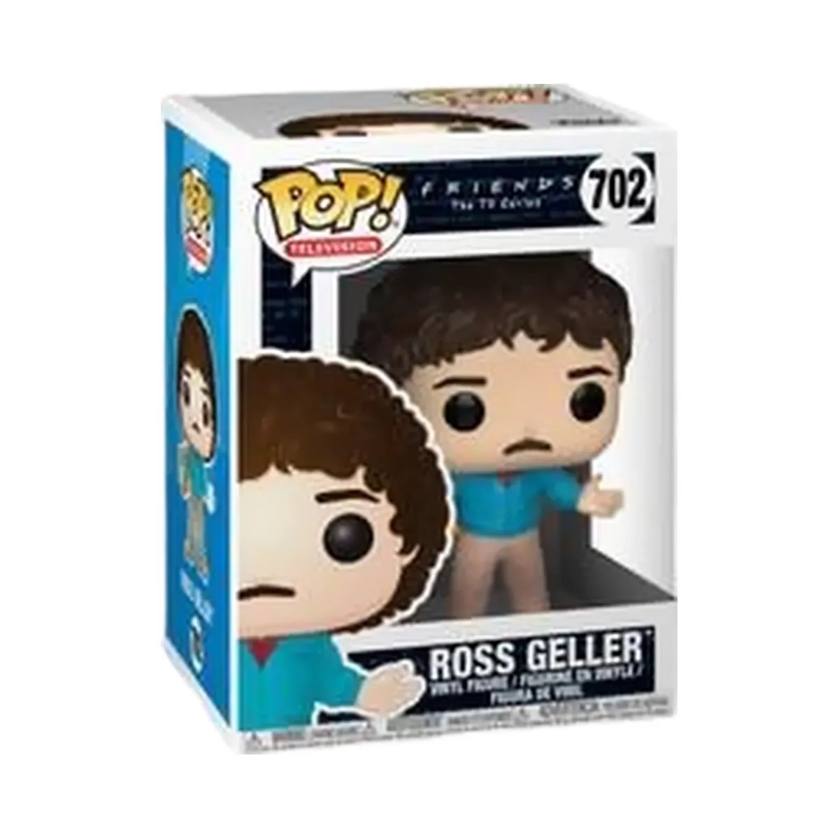 Funko Pop! Ross Geller 80's Hair - Friends Tv Show #702 - HypeFly India View 4