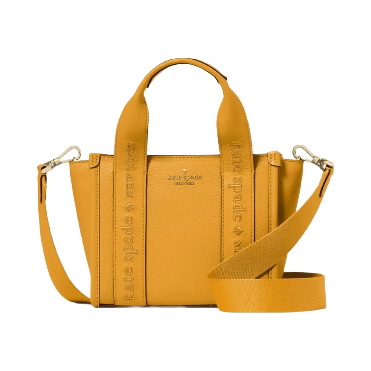 Kate Spade Kip Leather Mini Tote Squash Blossom - HypeFly India View 1