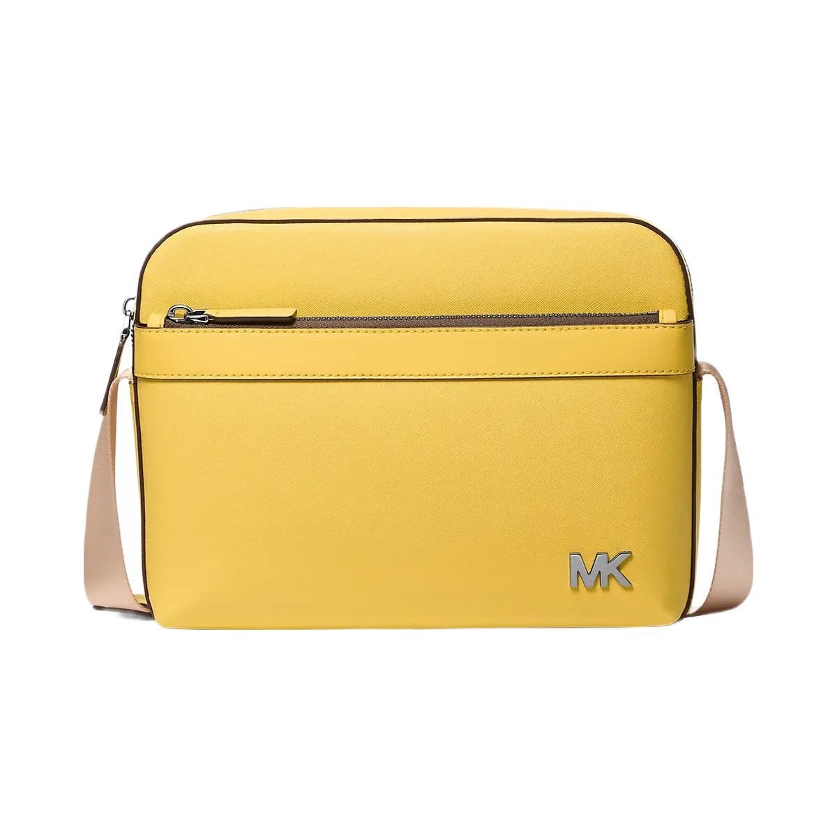 Michael Kors Cooper Saffiano Leather Utility Crossbody Bag Daisy Yellow - HypeFly India View 1