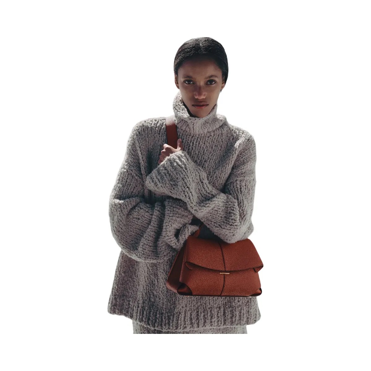 Polene Mokki Textured Red Clay - HypeFly India View 2