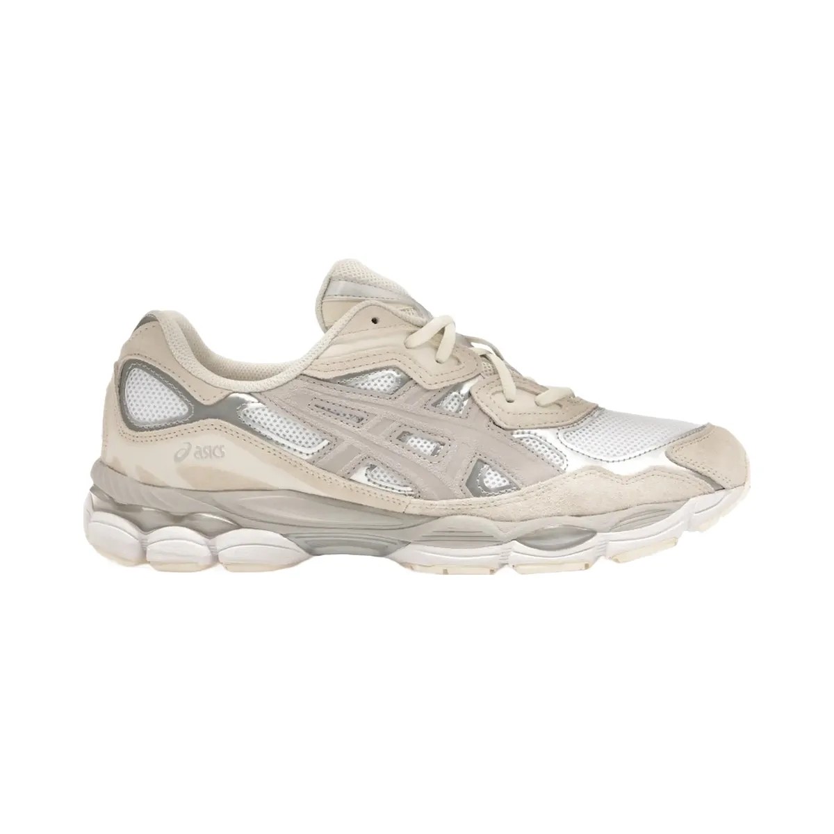 Asics Gel-Nyc White Oyster Grey - HypeFly India View 1