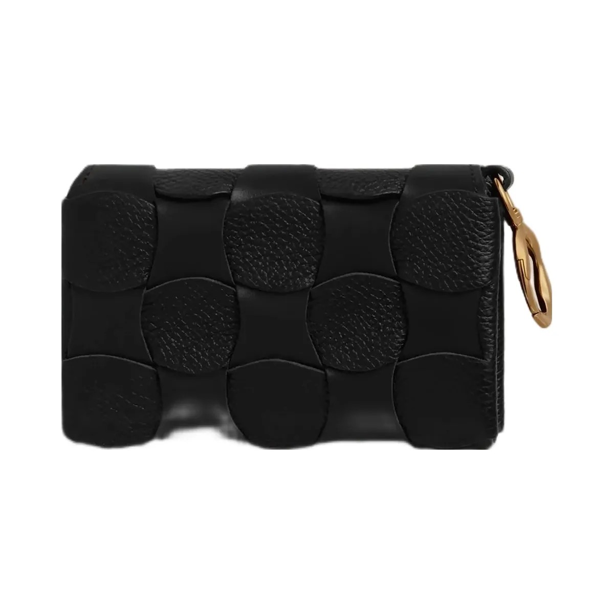 Polene Neiti Card Holder Duo Black - HypeFly India View 3