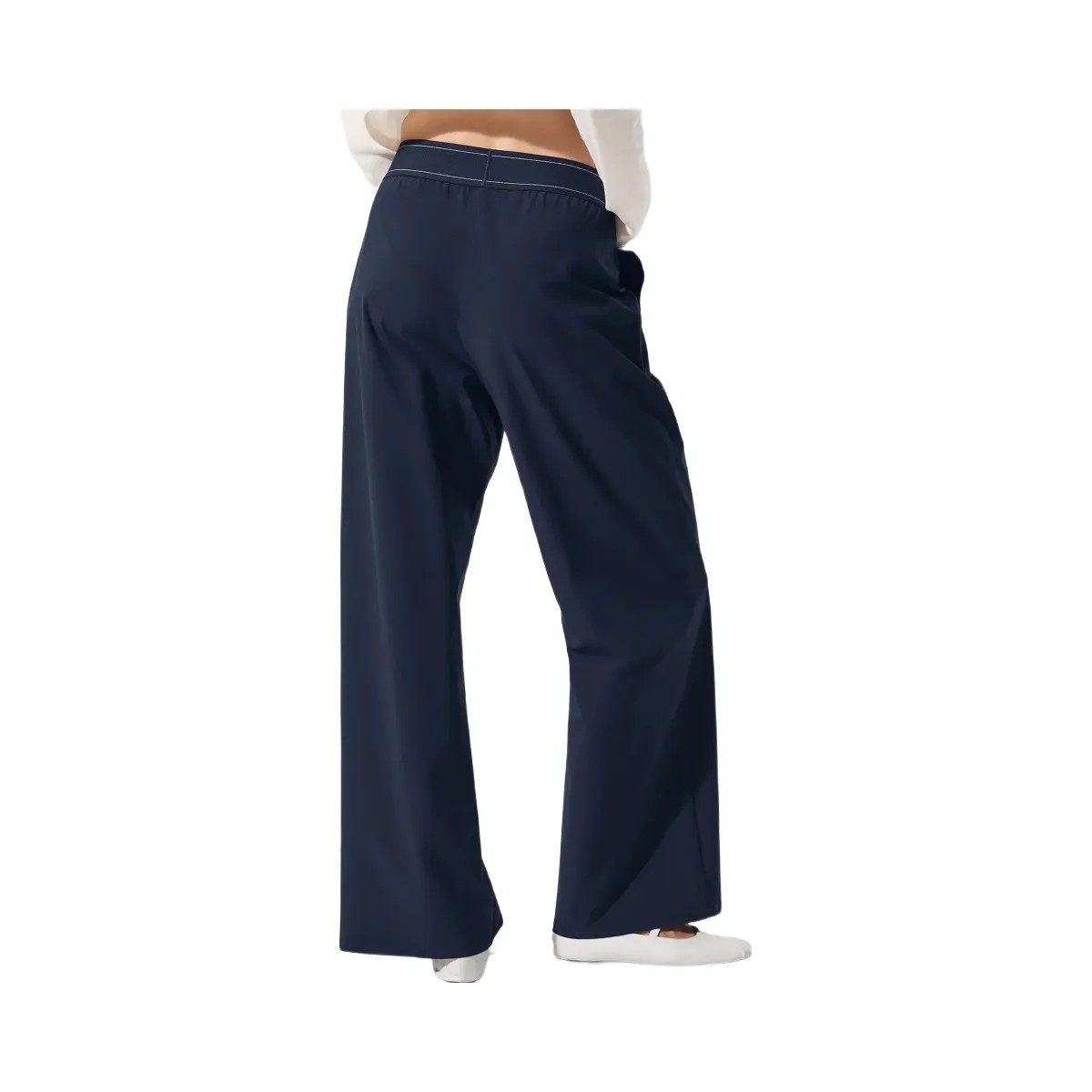 Alo Women's Suit Up Trouser (Regular) - Navy - HypeFly India View 2
