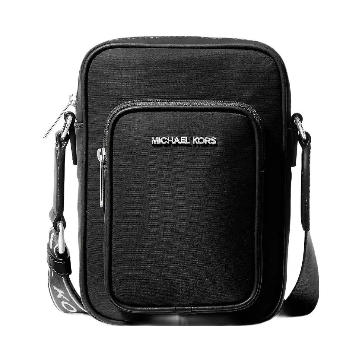 Michael Kors Khai Nylon Crossbody Bag Black - HypeFly India View 1