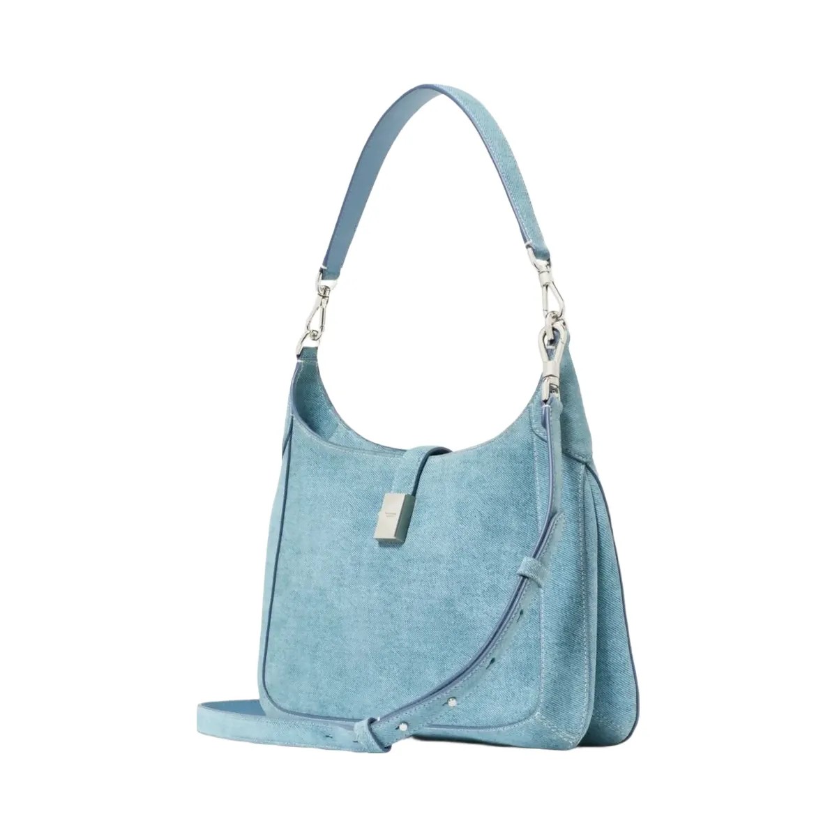 Kate Spade Deco Denim Hobo Bag Blue Multi - HypeFly India View 1