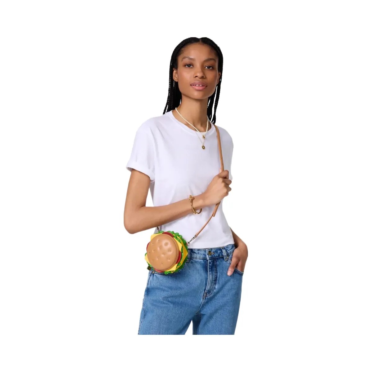 Kate Spade 3D Hamburger Crossbody Multi - HypeFly India View 2