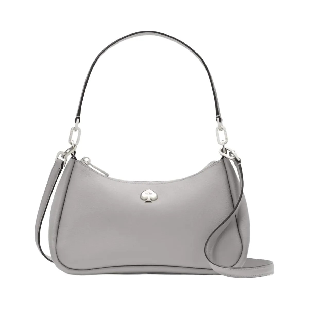 Kate Spade Kayla Small Convertible Shoulder Bag Mountain Grey - HypeFly India View 1