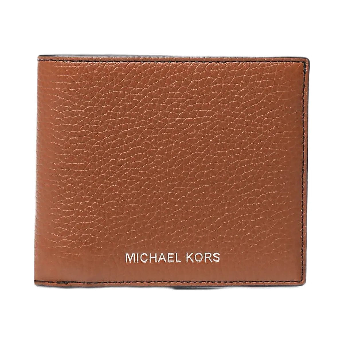 Michael Kors Cooper Pebbled Leather Billfold Wallet Luggage - HypeFly India View 1