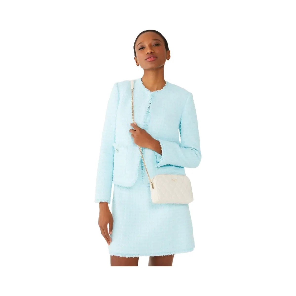 Kate Spade Carey Chain Camera Bag Meringue - HypeFly India View 4